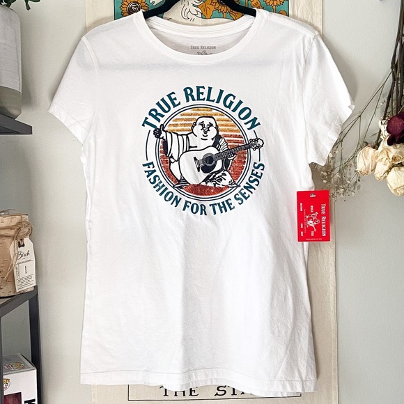 True Religion Tops - Sequin Buddha Top